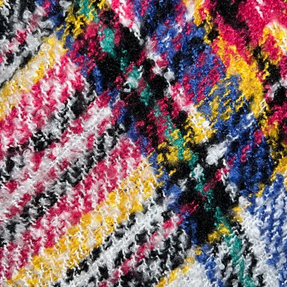 Multi Colored Poncho Like New - Picture 5 of 10